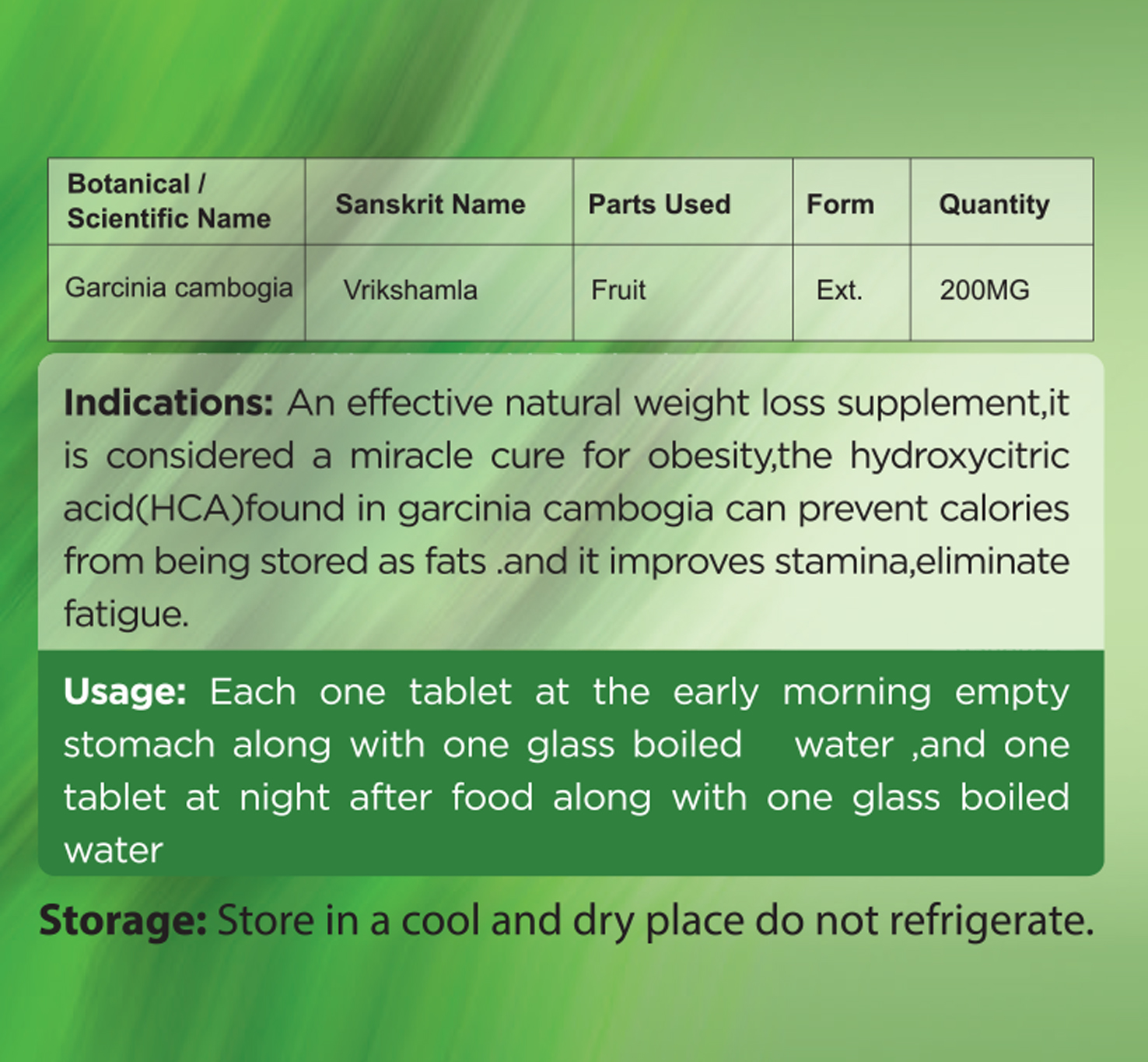 Garcinia Cambogia Extract3