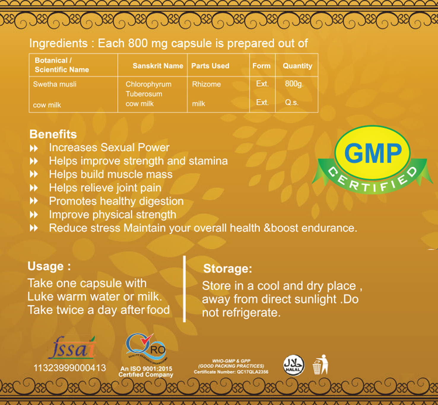 Safed Musli Capsule2