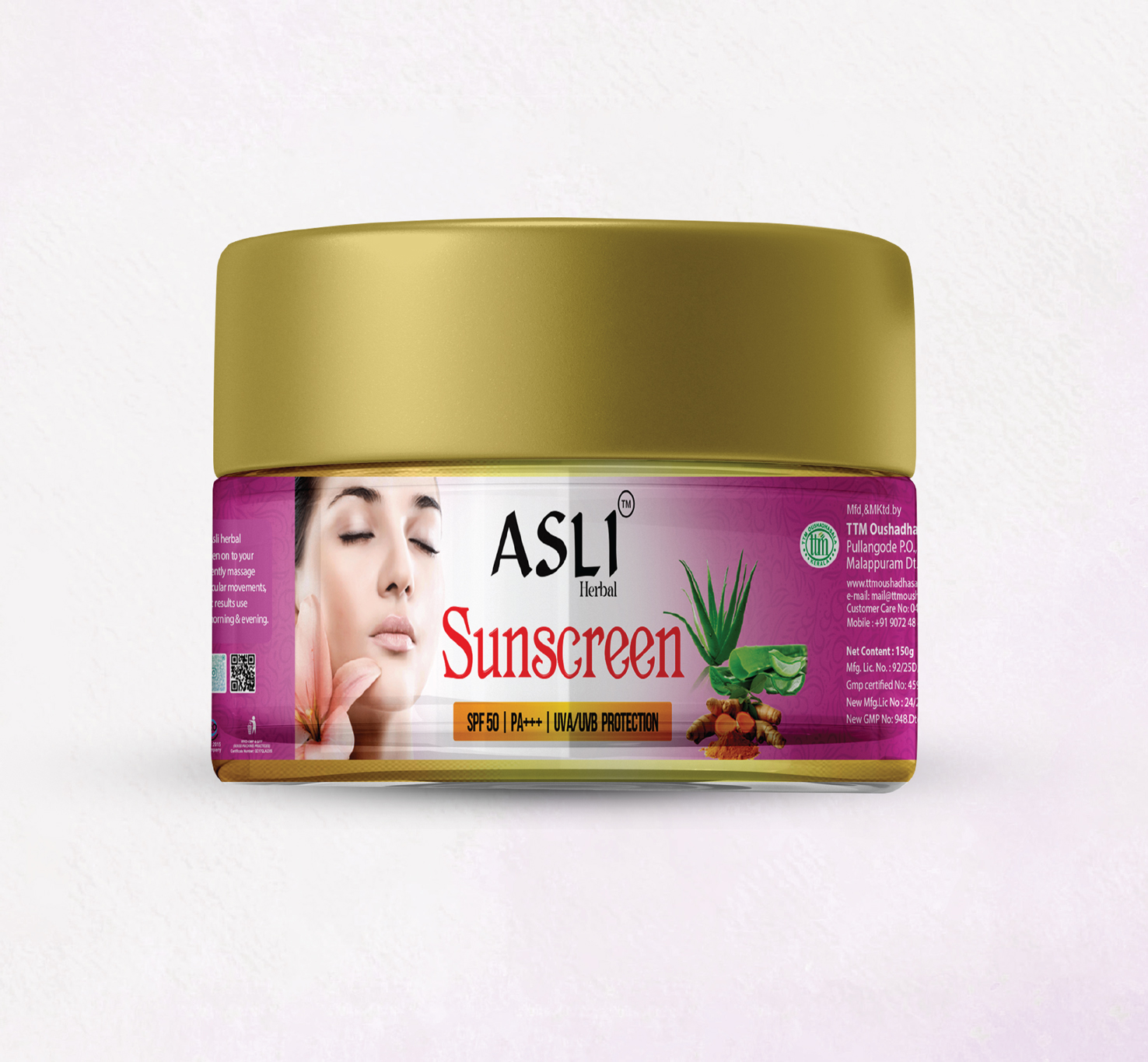 Asli Herbal Sun Screen